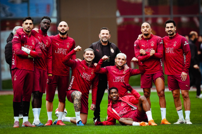 Galatasaray'da, Trabzonspor maçı hazırlıkları devam ediyor