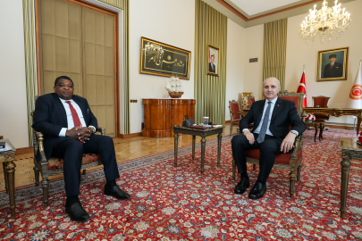 Numan Kurtulmuş, Parlamentolar Arası Birlik Genel Sekreteri Chungong’u kabul etti