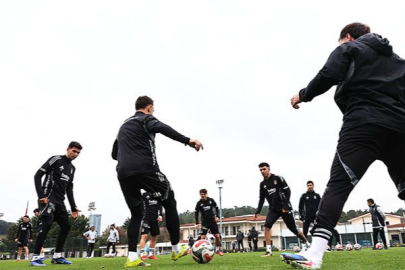 Beşiktaş'ta Fenerbahçe derbisi hazırlıkları devam ediyor
