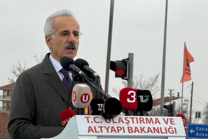 Bakan Uraloğlu: Biz laf değil eser üretiyoruz