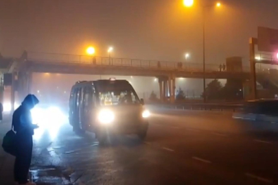 İstanbul'da sis etkili oldu