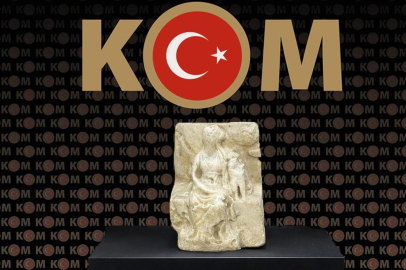 Edirne'de, Tanrıça Kybele heykeli yurt dışına kaçırılırken ele geçirildi