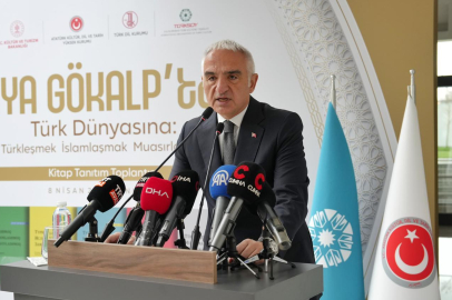 Bakan Ersoy: Gökalp, 5 ayrı lehçede Türk dünyasına rehberlik edecek