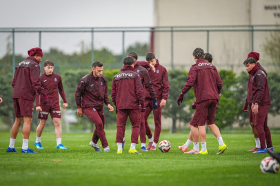 Trabzonspor'da, Corendon Alanyaspor maçı hazırlıkları sürüyor