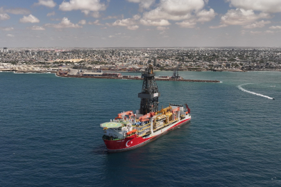 Çağrı Bey sondaj gemisi Somali'ye ulaştı