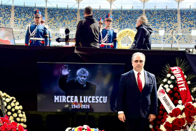 TFF'den Ural Aküzüm, Mircea Lucescu'nun cenaze töreninde