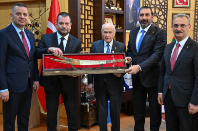 Trabzonspor Başkanı Ertuğrul Doğan’dan, Devlet Bahçeli’ye ziyaret