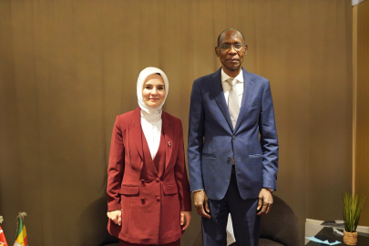 Bakan Göktaş, Senegal Dışişleri Bakanı Niang ile bir araya geldi