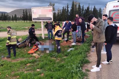 Mardin’de devrilen motosikletin sürücüsü öldü