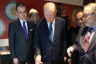 Cumhurbaşkanı Erdoğan ‘Muhteşem Cep Saatleri Koleksiyonu’ sergisini ziyaret etti