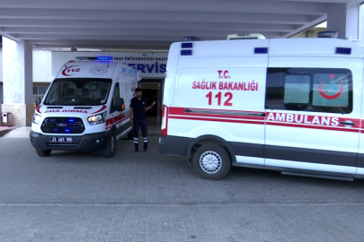 Elazığ’da iskele çöktü: 4 işçi yaralandı