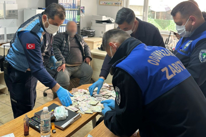 Dilencinin üzerinden 30 bin lira çıktı