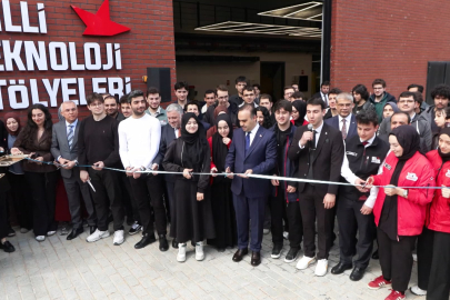 Bakan Kacır Marmara Üniversitesi Milli Teknoloji Atölyesi Açılış Töreni'ne katıldı