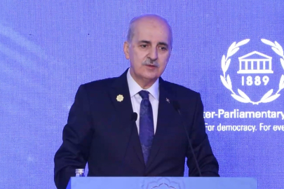 TBMM Başkanı Numan Kurtulmuş Kadın Parlamenterler Forumu'nda konuştu