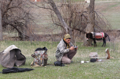 Yeni nesil çoban; dron ile sürüyü 30 saniyede topladı