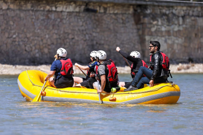 Ünilig Rafting Türkiye Şampiyonası, Bayburt’ta başladı