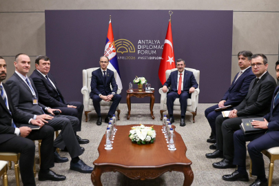 Cevdet Yılmaz'dan Antalya Diplomasi Forumu temasları