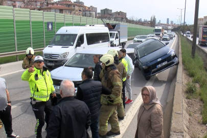 Kartal’da zincirleme kaza: 6 araç karıştı