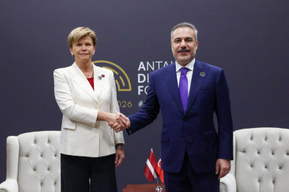 Bakan Fidan, Letonyalı mevkidaşı Braze ile görüştü
