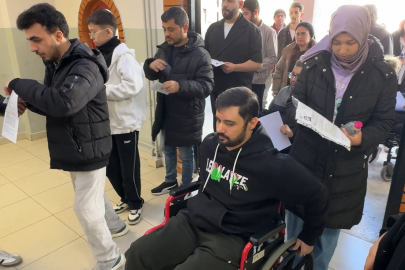 Engelli Kamu Personeli Seçme Sınavı yapıldı