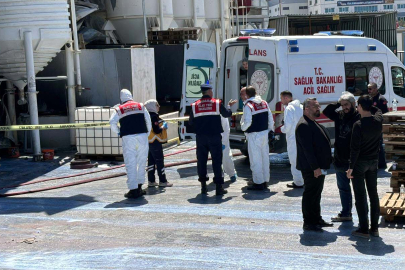 Ankara'da boya fabrikasında yangın; 1 ölü