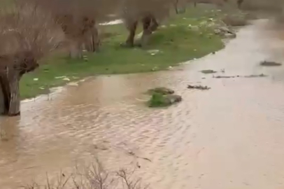 Baraj kapakları açılınca Kızılırmak taştı, köyü su bastı