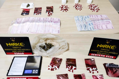 Manisa'da uyuşturucu operasyonu: 2 tutuklama