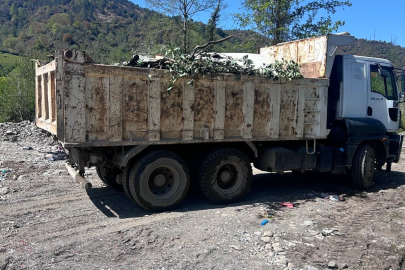 Rize'de açık alana çöp döken Fındıklı Belediyesi'ne 2,3 milyon lira ceza