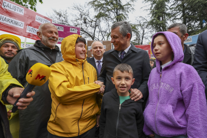 Özel'den maden işçilerine ziyaret: Dayanışma duygusuyla arkanızdayız