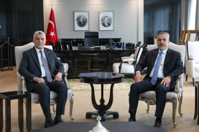 Bakanlar Hakan Fidan ve Ömer Bolat bir araya geldi