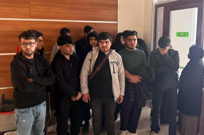 Edirne’de 16 kaçak göçmen yakalandı