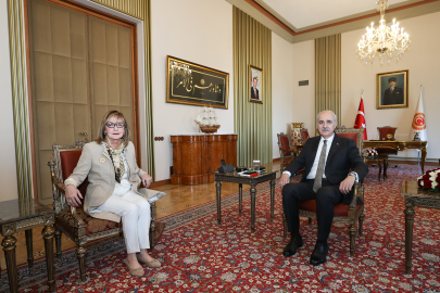 TBMM Başkanı Kurtulmuş, Bosna Hersek'in Ankara Büyükelçisi Colakovic'i kabul etti