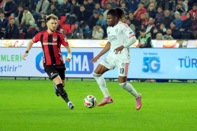 Beşiktaş'tan, Gaziantep FK karşısında net galibiyet: 0-2