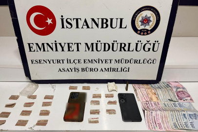 Esenyurt'ta uyuşturucu operasyonu; 3 gözaltı