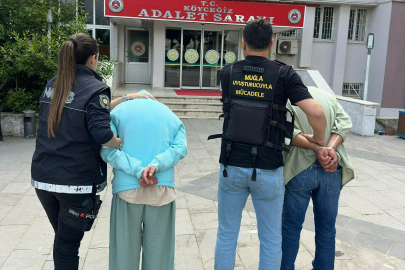 Uyuşturucu operasyonunda yakalanan çift tutuklandı