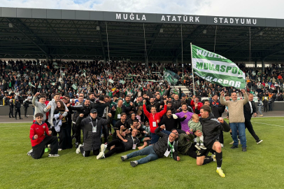 Muğlaspor'da final coşkusu, 1'inci Lig'e tek maç kaldı