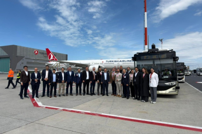 THY'nin otonom otobüslerinin testleri İstanbul Havalimanı’nda yapıldı