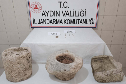 Aydın'da 'tarihi eser' operasyonu; 1 gözaltı