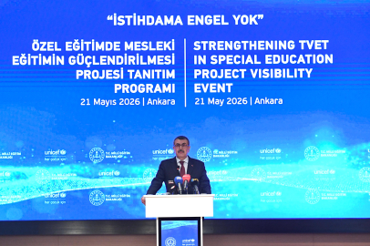 MEB'den 'Özel Eğitimde Mesleki Eğitimin Güçlendirilmesi Projesi'