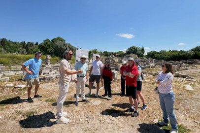 Cruise turistlerinin yeni rotası Stratonikeia oldu