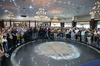 Fenerbahçe'de geleneksel bayramlaşma töreni yapıldı