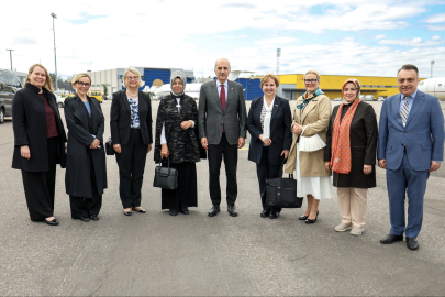 TBMM Başkanı Kurtulmuş, resmi temaslar için Finlandiya'da