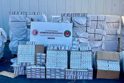 Mersin Limanı'nda yaklaşık 5 milyar TL değerinde kapsül ilaç ele geçirildi