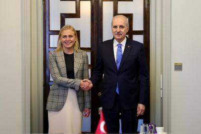 TBMM Başkanı Kurtulmuş, Helsinki'de Finlandiya Dışişleri Bakanı Valtonen’i kabul etti