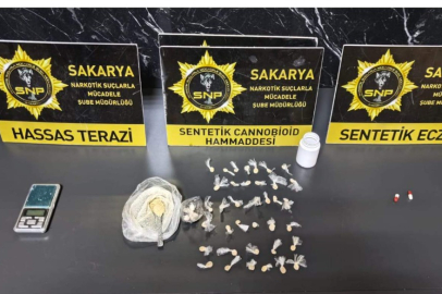 Sakarya'da narkotik operasyon: 1 tutuklama