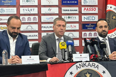 Gençlerbirliği Başkanı Çakmak: Kulübün toplam borcu ortalama 5 milyon euro