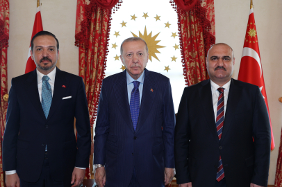Cumhurbaşkanı Erdoğan, Kerkük Valisi ve Irak Türkmen Cephesi Başkanı Mehmet Seman Ağa'yı kabul etti