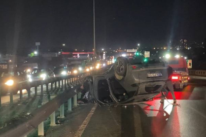 Arnavutköy’de 4 aracın karıştığı zincirleme kaza: 1 yaralı