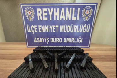 Hatay’da 80 adet tabanca namlusu ve sürgüsü ele geçirildi