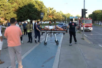 Kartal’da takla atan otomobilin sürücüsü yaralandı